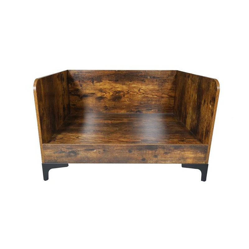 Nowoczesne łóżko dla psa w drewnie wewnętrznym z ramą Nowoczesne łóżko dla psa w drewnie wewnętrznym z ramą