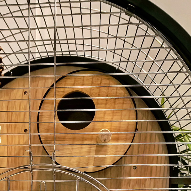 Naturalne stalowe drewniane klatkę ptaków Wyjmowana willa papugi klatki hodowlane Naturalne stalowe drewniane klatkę ptaków Wyjmowana willa papugi klatki hodowlane