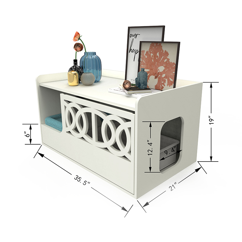 Ukryty toalet toalety Zakłada Szafka Szafka na kota klatka kota Ukryty toalet toalety Zakłada Szafka Szafka na kota klatka kota