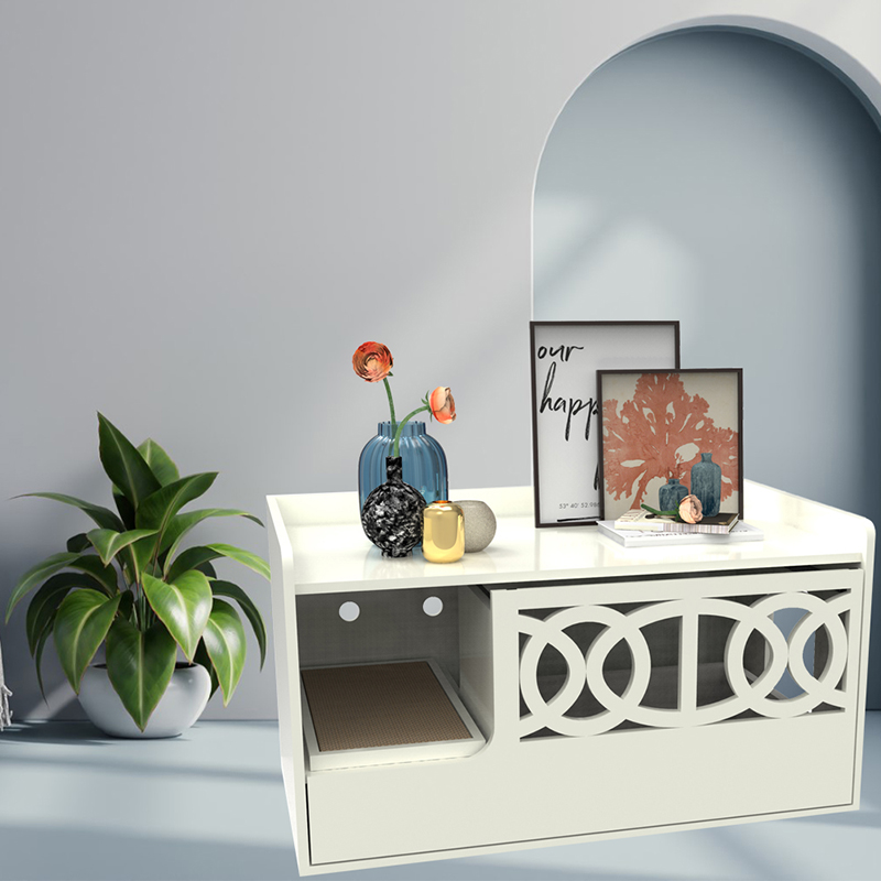 Ukryty toalet toalety Zakłada Szafka Szafka na kota klatka kota Ukryty toalet toalety Zakłada Szafka Szafka na kota klatka kota