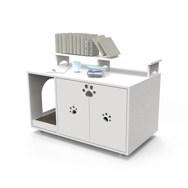 Meble kota umywalnia duże ukryte meble szafki z miotu klatka kota