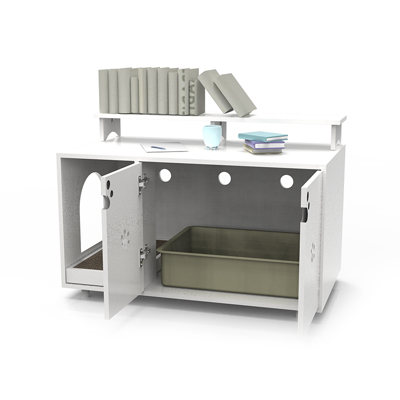 Meble kota umywalnia duże ukryte meble szafki z miotu klatka kota Meble kota umywalnia duże ukryte meble szafki z miotu klatka kota