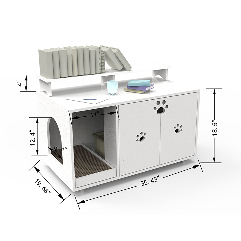 Meble kota umywalnia duże ukryte meble szafki z miotu klatka kota Meble kota umywalnia duże ukryte meble szafki z miotu klatka kota