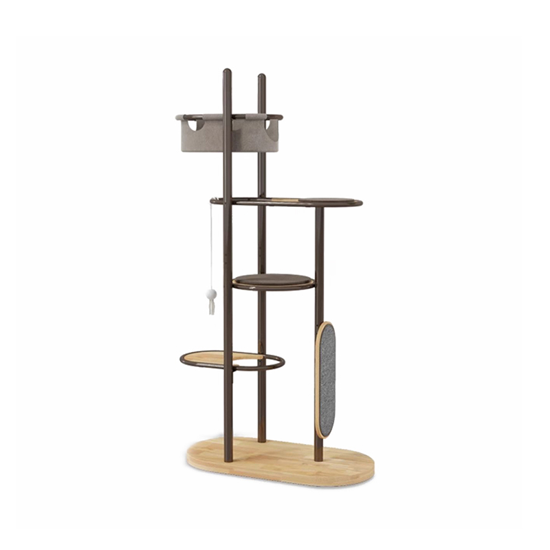 Od podłogi do sufitu Wysokie mieszkanie w kauczuku w kauczuku kota