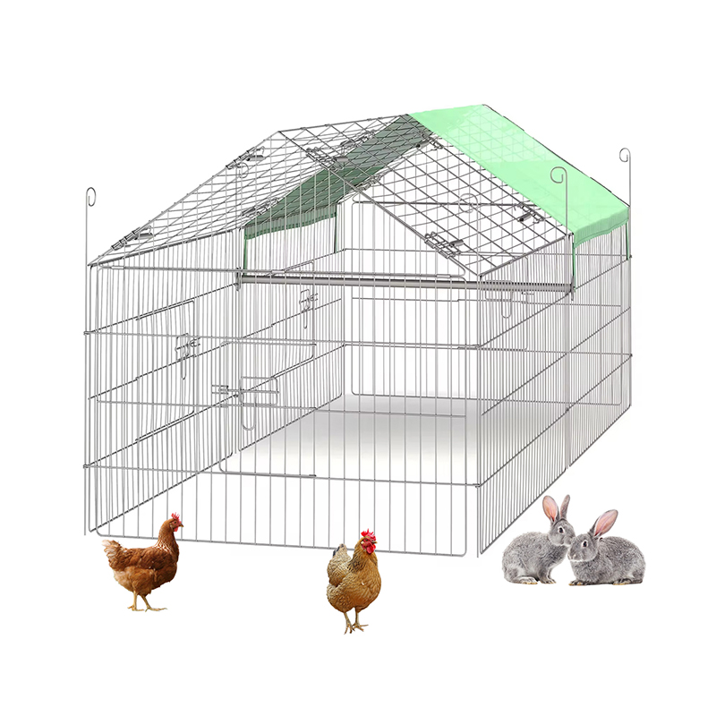 Składany składany drobiowy kurnik z okładką UV Składany składany drobiowy kurnik z okładką UV