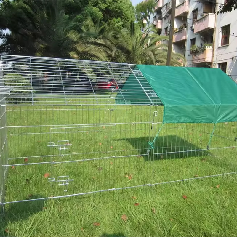 Składany składany drobiowy kurnik z okładką UV Składany składany drobiowy kurnik z okładką UV