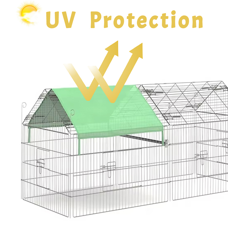 Składany składany drobiowy kurnik z okładką UV Składany składany drobiowy kurnik z okładką UV