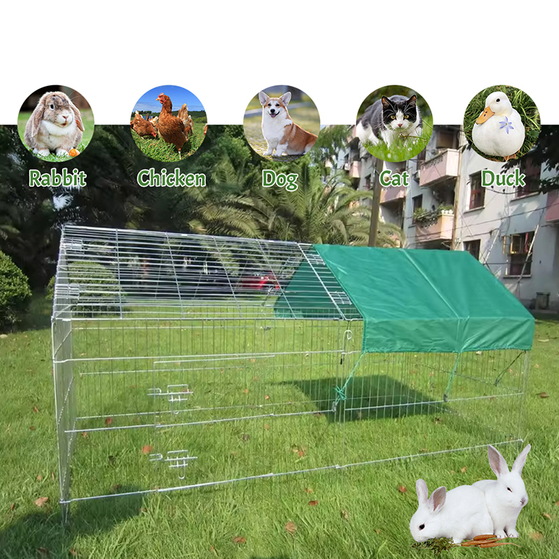 Składany składany drobiowy kurnik z okładką UV Składany składany drobiowy kurnik z okładką UV