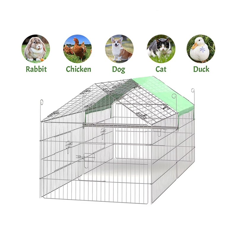 Składany składany drobiowy kurnik z okładką UV Składany składany drobiowy kurnik z okładką UV
