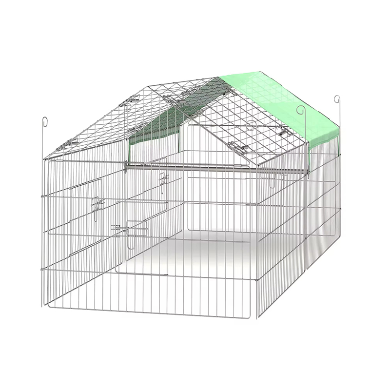 Składany składany drobiowy kurnik z okładką UV Składany składany drobiowy kurnik z okładką UV