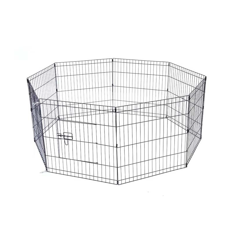 8 paneli Metal Pet Fence Składany pies druciany 8 paneli Metal Pet Fence Składany pies druciany