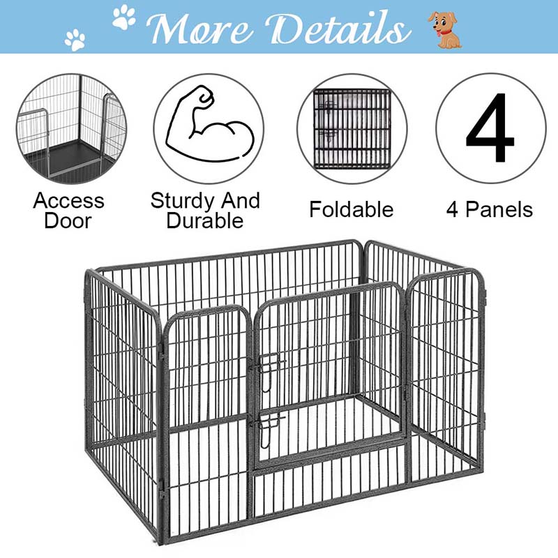 Wytrzymały składany metalowy pies metalowy pies Wytrzymały składany metalowy pies metalowy pies