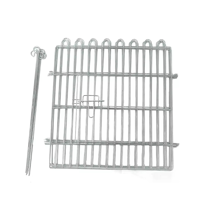 Składany szczeniak Rabbit Metal Run Dog Playpen z górną osłoną Składany szczeniak Rabbit Metal Run Dog Playpen z górną osłoną