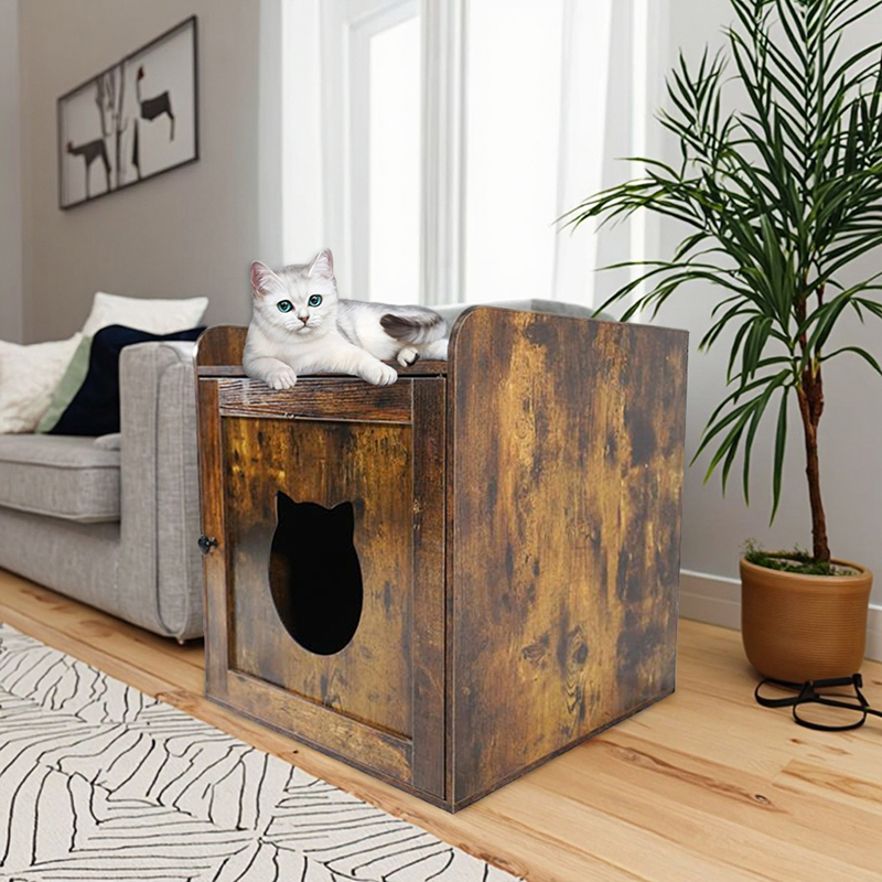 Boczny stół ze stołu miotu szafki w stylu koty koty Boczny stół ze stołu miotu szafki w stylu koty koty